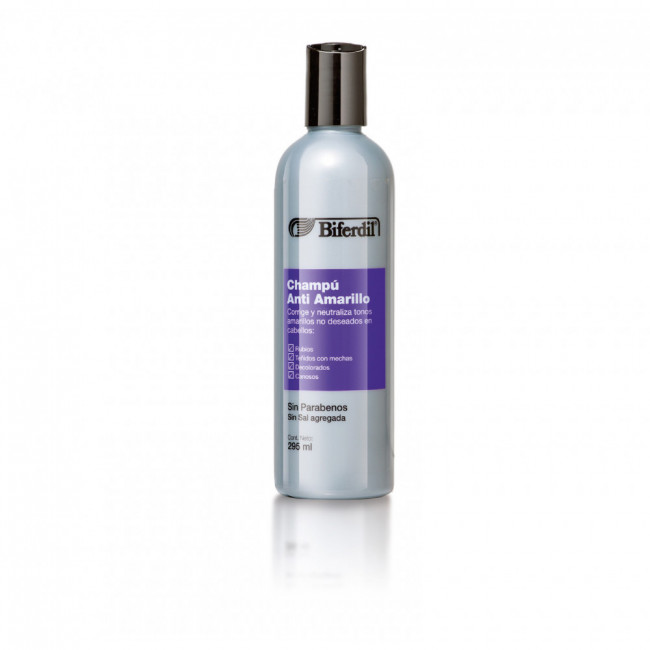 Biferdil shampoo anti amarilleo x 295 ml.