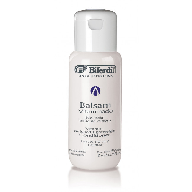 Biferdil bálsamo acondicionador vitaminado x 200 ml.