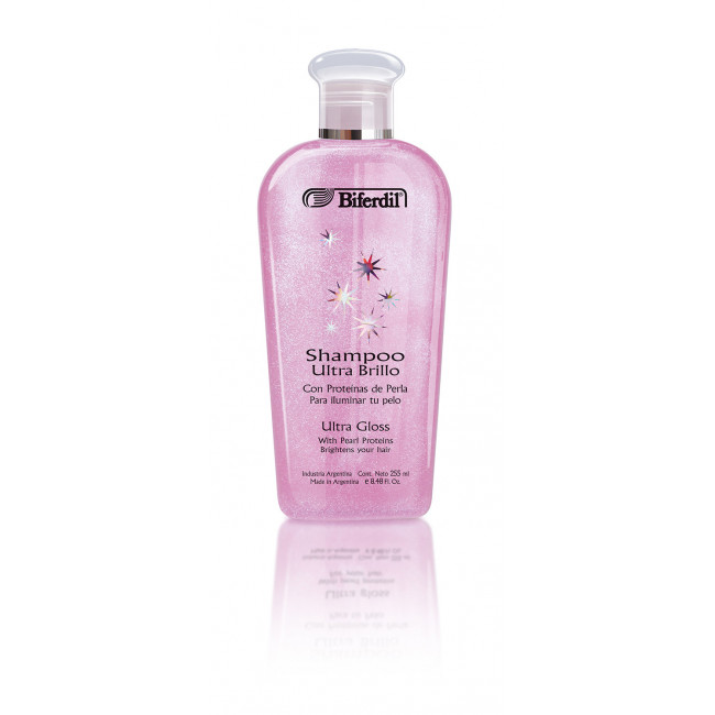 Biferdil shampoo ultra brillo x 255 ml.