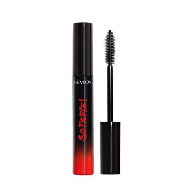 Revlon máscara de pestañas so fierce negra.