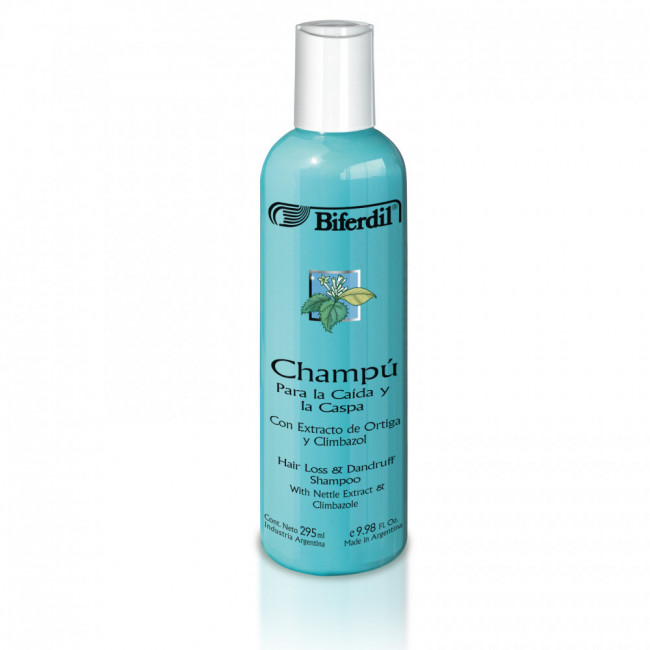 Biferdil shampoo caspa/caída x 295 ml.