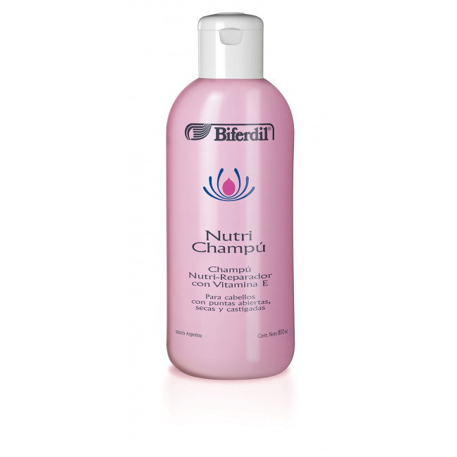 Biferdil shampoo nutritivo vitamina e x 800 ml.