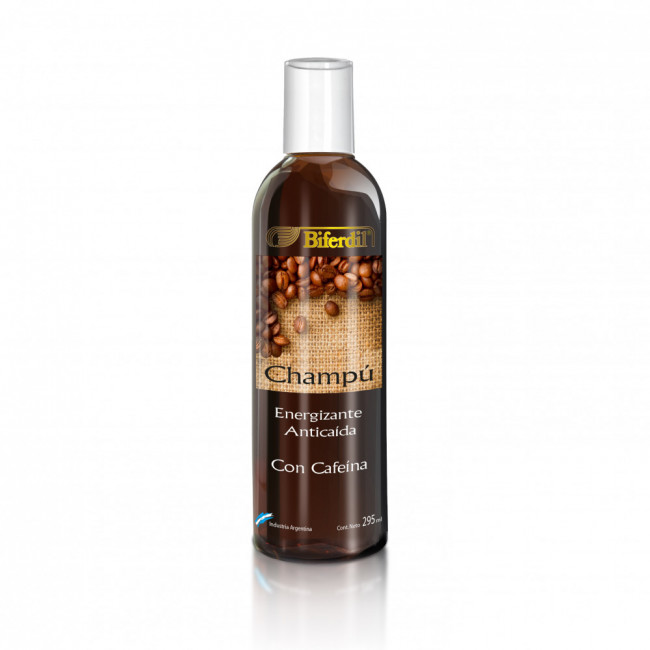 Biferdil shampoo cafeína x 295 ml.