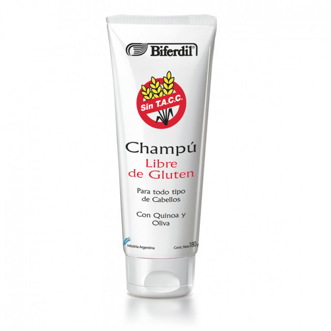 Biferdil shampoo libre gluten x180 ml.