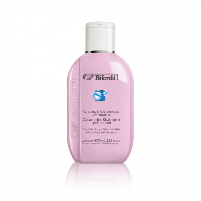 Biferdil shampoo ceramidas x 400ml.