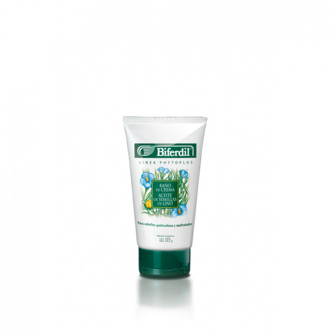 Biferdil baño de crema lino x 115 ml.