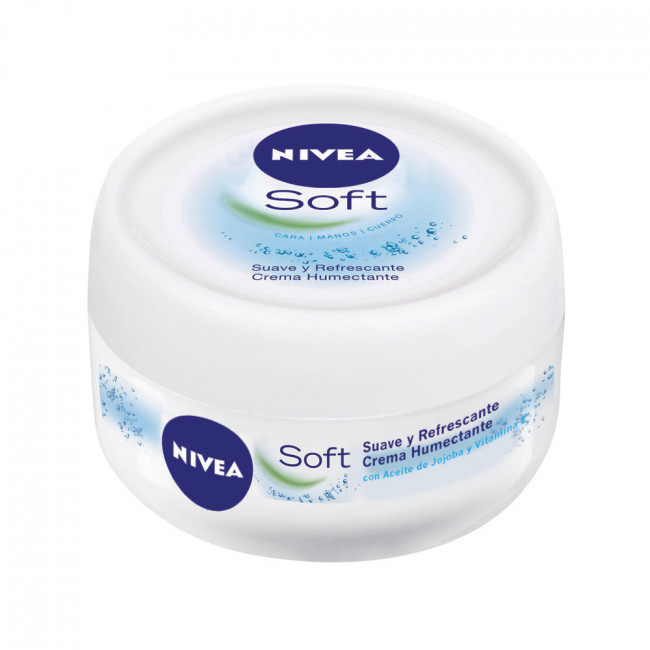 Nivea soft crema hidratante pote x 200ml.