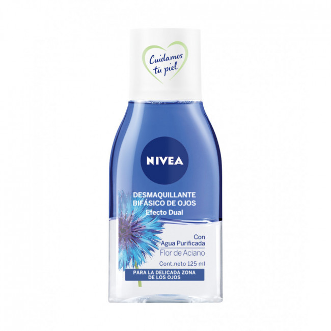 Nivea visage demaquillante limpiador bifásico x 125 ml.