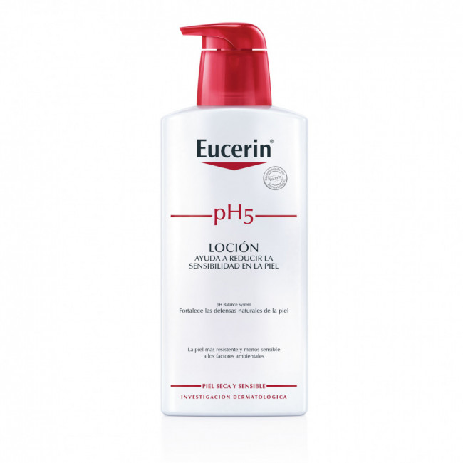 Eucerin loción ph5 hidratación corporal x 400 ml.