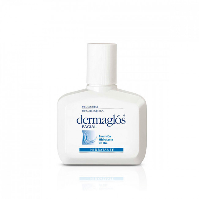 Dermaglos emulsión hidratante facial con factor 20, liviana es ideal para pieles normales con...