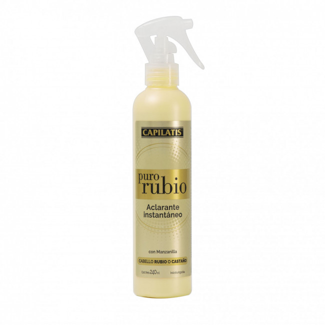 Capilatis puro aclarado rubio loción spray x 250 ml.