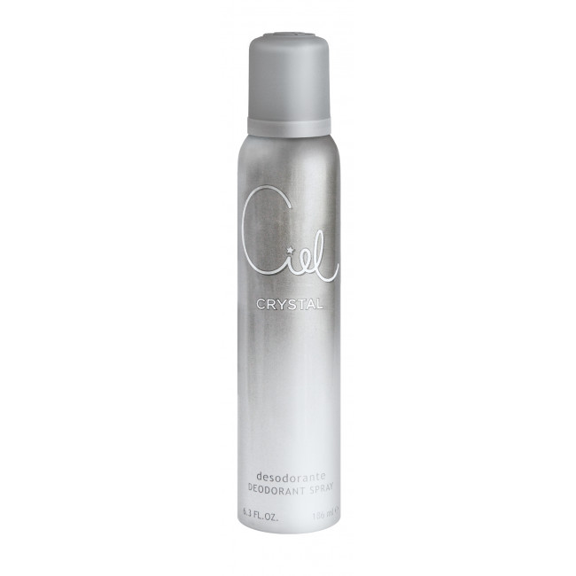 Ciel cristal desodorante aerosol mujer x 186 ml.