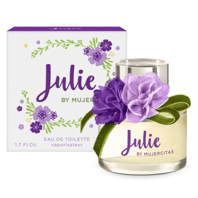 Julie by mujercitas edt con vaporizador x 50 ml.