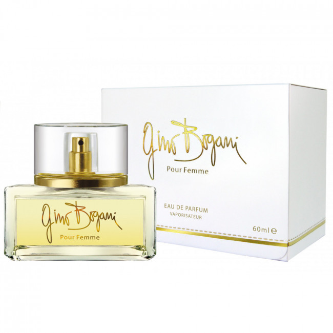 Gino bogani fragancia mujer edt con vaporizador  x 60 ml.