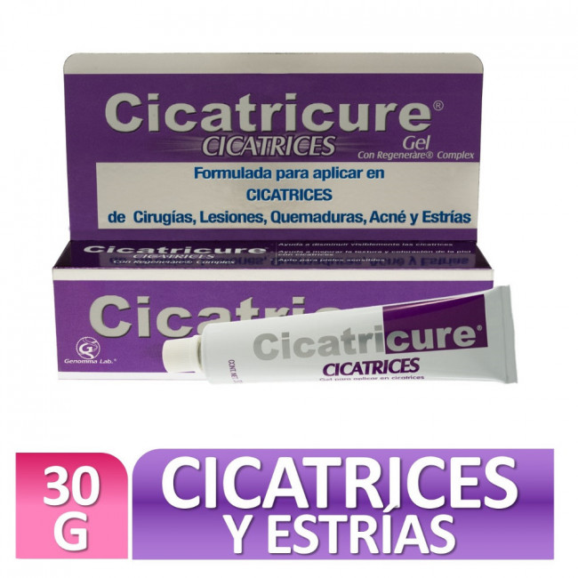 Cicatricure gel reparador x 30 grs.