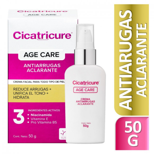 Cicatricure crema antiage blanqueadora x 50 grs.