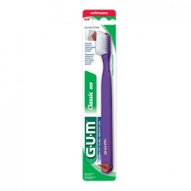 Gum cepillo dental 409 classic compacto 