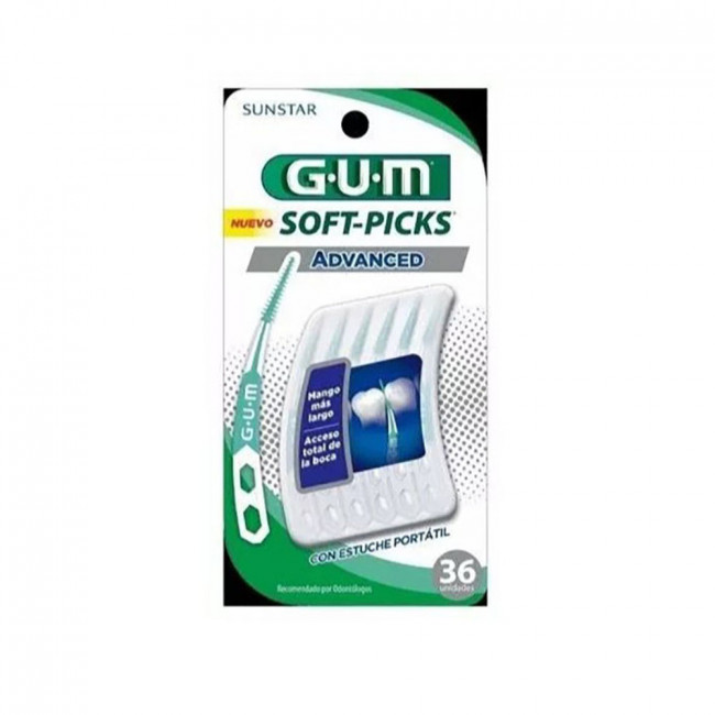 Gum palillos 650 soft picks x 36 unidades