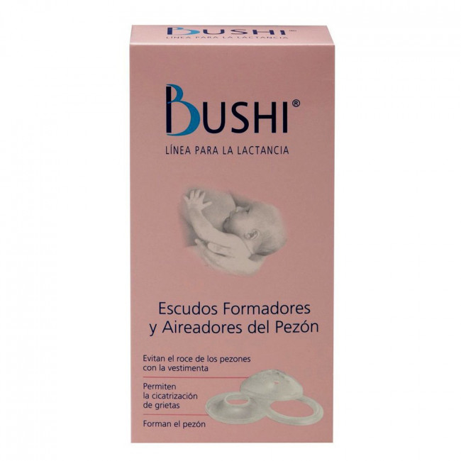 Bushi escudos formadores de pezones x 2 unidades
