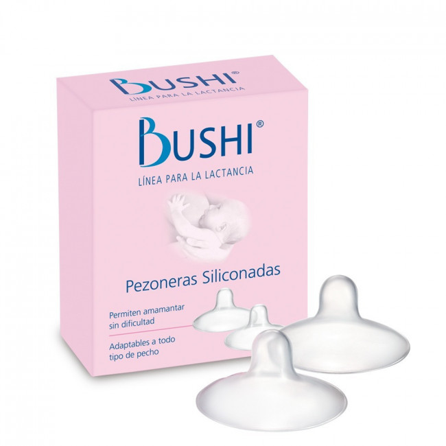 Bushi pezoneras de siliconas x 2 unidades.