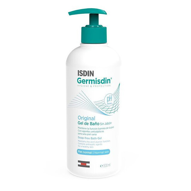 Isdin germisdin original gel de ducha x 500 ml.