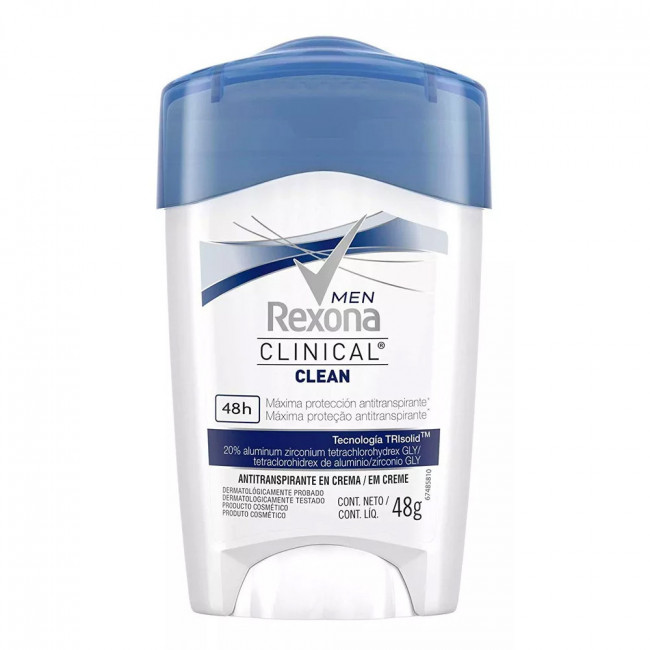REXONA DEO SOLID CLEAN X 48GR