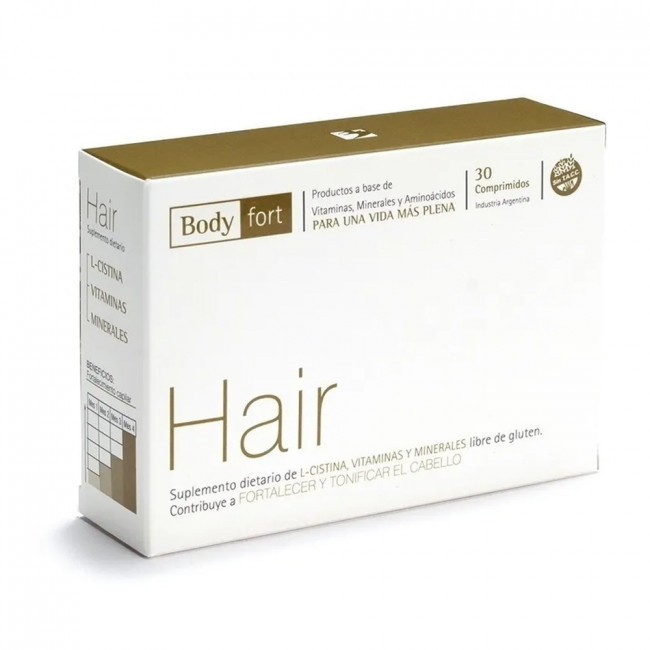 Natufarma body hair x 30 comprimidos.