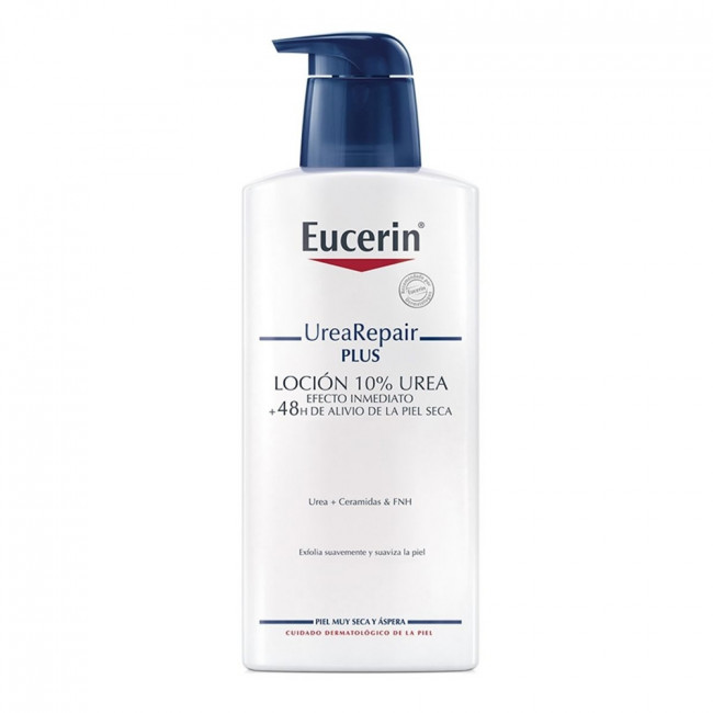 Eucerin urea 10% loción reparadora hidratante corporal x 400 ml.