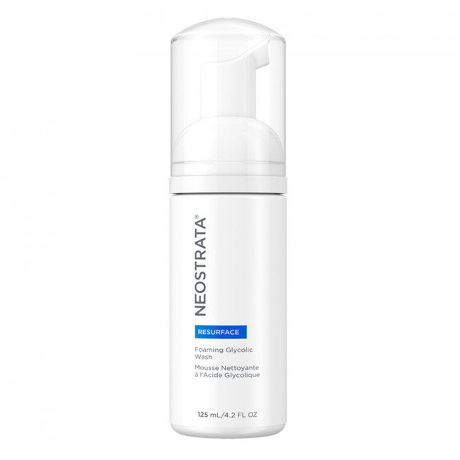 Neostrata resurface espuma de limpieza profunda, exfolia y descongestiona poros x 100 ml.