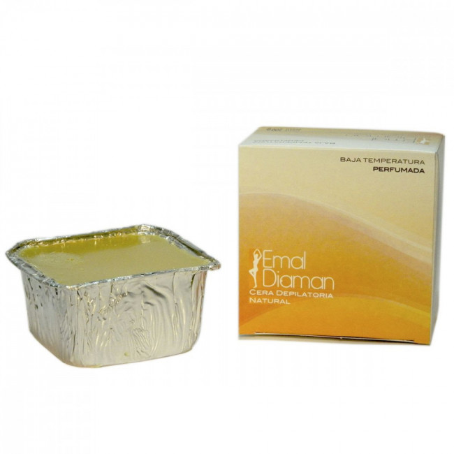 Emal diaman cera depilatoria natural repuesto x 200 grs.