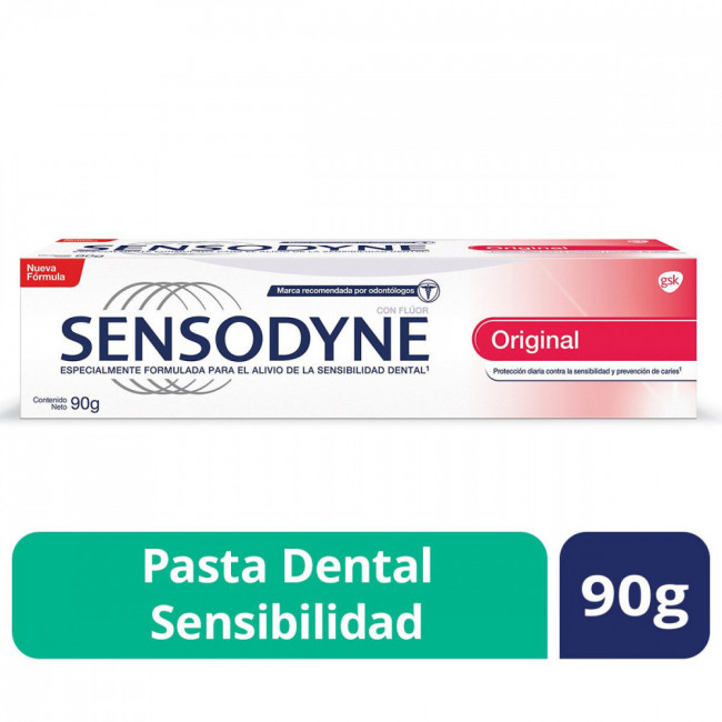 Sensodyne pasta dental original x 90 grs.