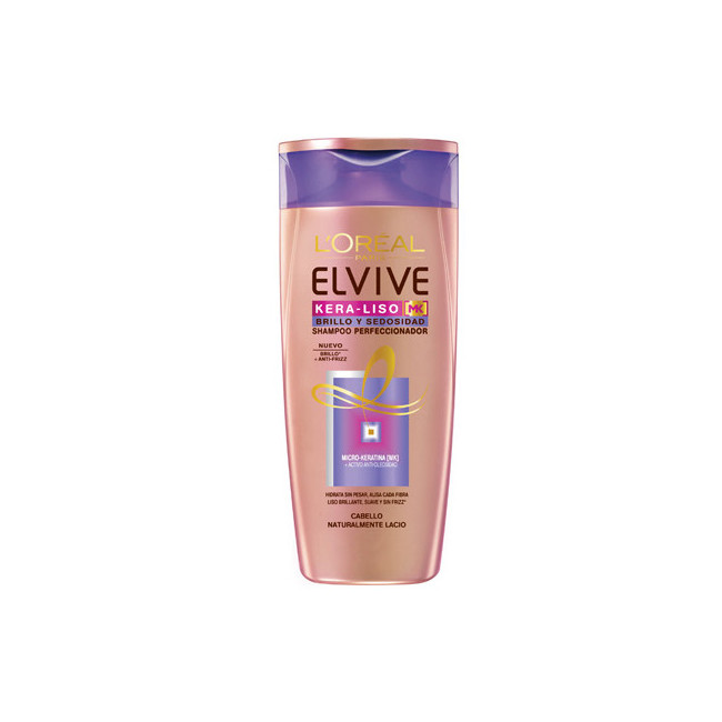 Elvive shampoo keraliso brillo x 400 ml.