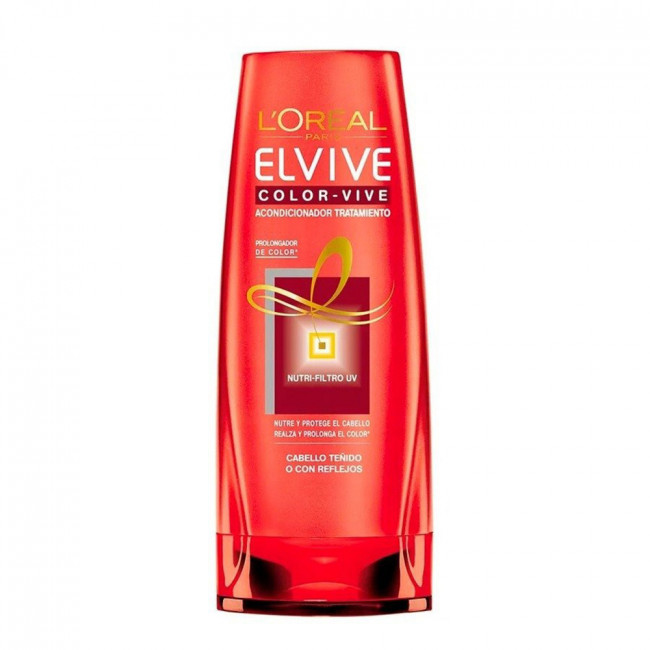 Elvive acondicionador colorvive, protege el color hasta por 10 semanas  x 400 ml.