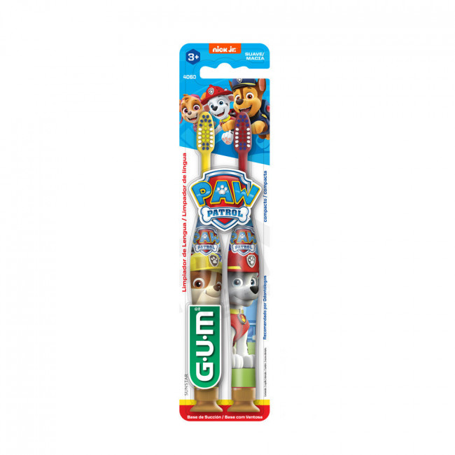 Gum cepillo dental 4060 paw patrol man niños + 3 años