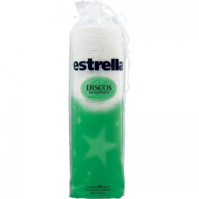 Estrella disco redondo x 80 unidades.