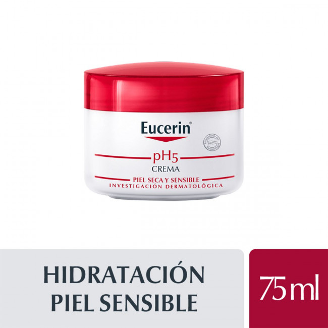 Eucerin ph5 crema hidratación facial x 75 grs.