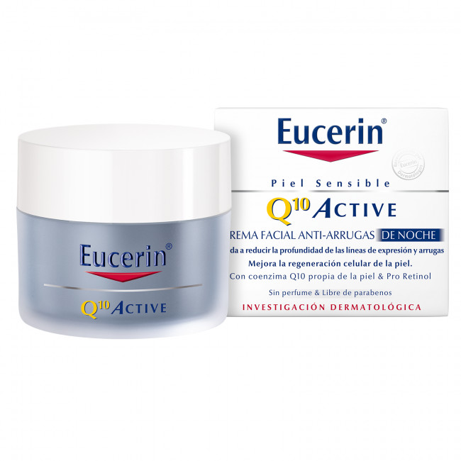 Eucerin q10 active noche crema antiage con coenzima q 10 x 50 grs.