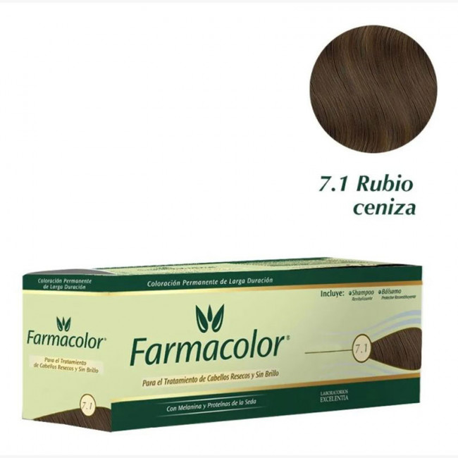 Farmacolor individual 7.1 rubio ceniza