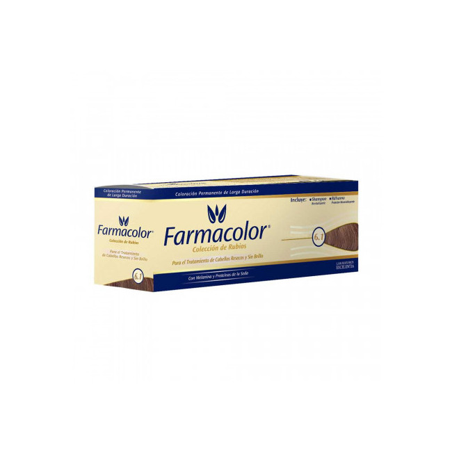 Farmacolor kit 6.1 rubio oscuro 