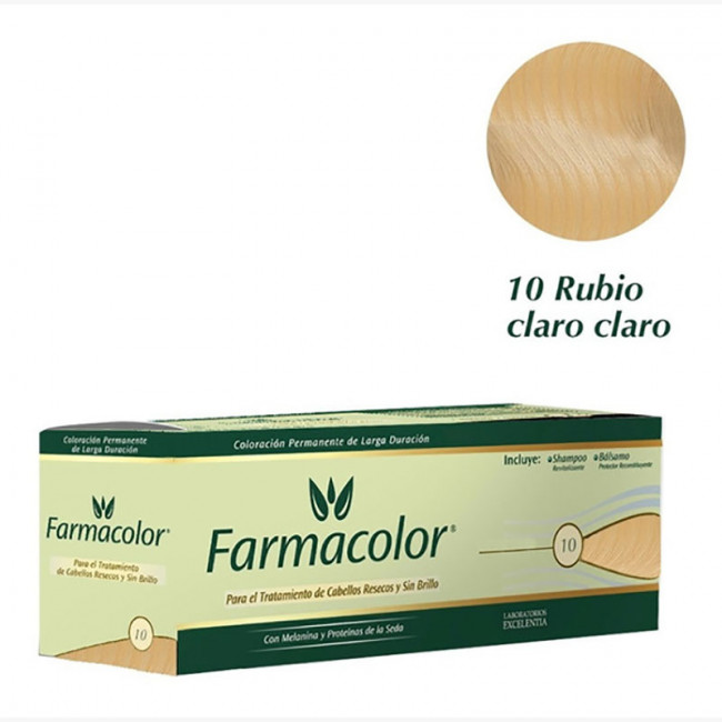 Farmacolor individual 10 rubio claro 
