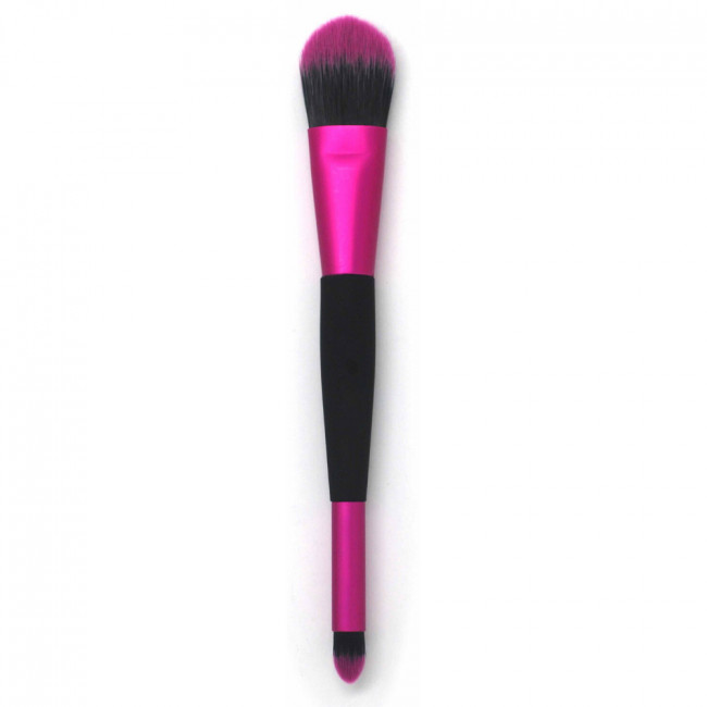 Basiccare brocha doble para maquillaje.