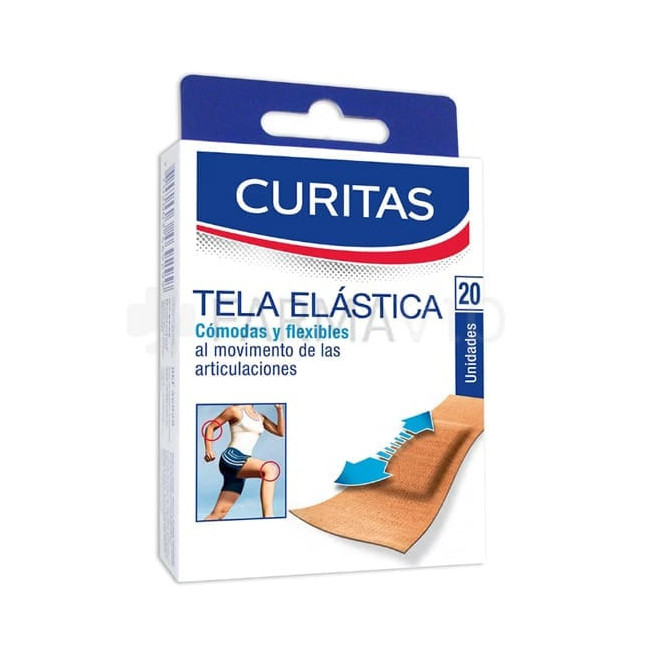 Curitas apósitos de tela x 20 unidades.