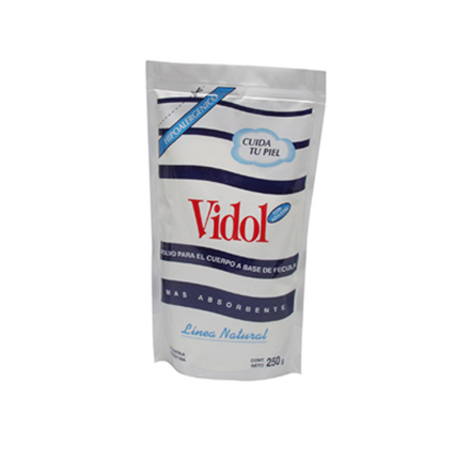 Vidol polvo fécula bolsa x 250 grs.