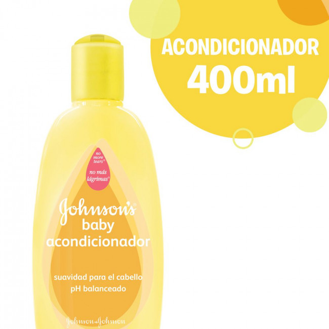 Johnson baby acondicionador clásico hipoalergénico x 400 ml.