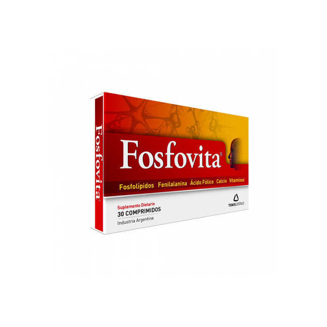 Fosfovita x 30 comprimidos.