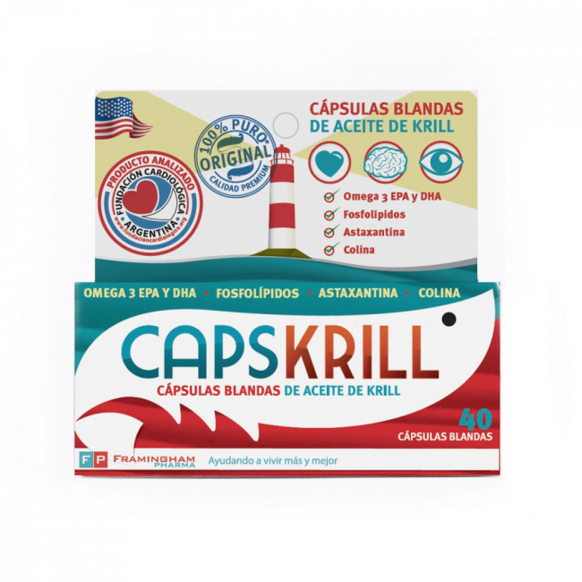 Capskrill x 40 cápsulas blandas.