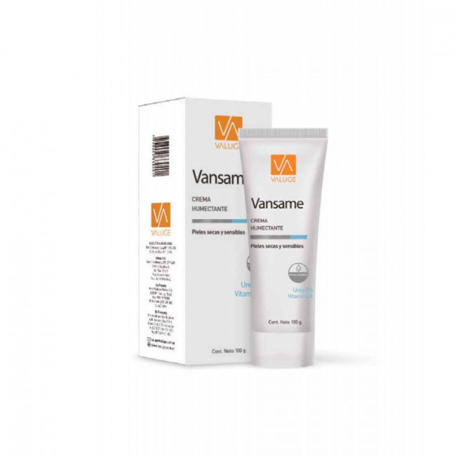 Valuge vansame crema hidratante x 100 grs.