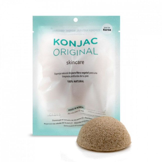 Konjac esponja facial té verde.