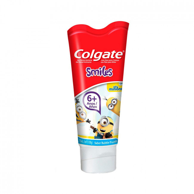 Colgate crema dental smiles x 75 grs. + 6 años.