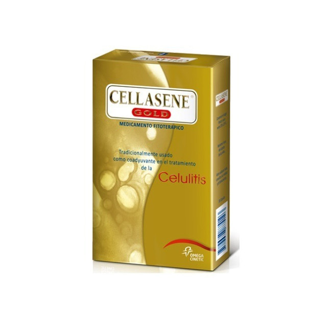 Cellasene Gold, tratamiento para combatir la celulitis x 30 cápsulas.